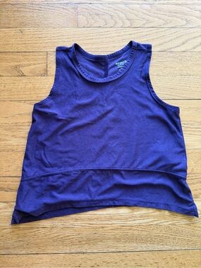 Old Navy Deep Purple Cropped Tank - GIRLS
